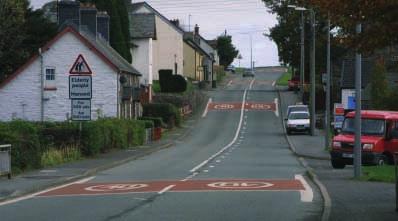 Safe crossing points for vulnerable road users; Resurfacing using skid resistant materials; Traffic calming in villages; Safety cameras and signing.
