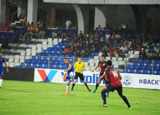Kanteerava Stadium in Bengaluru on November 12. A Robin Singh goal in the 10th minute followed up by some planned execution in the midfield and defence proved enough.