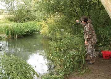 This allows the barbel to settle and gain confidence.