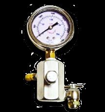 Charging gauge and hose assemblies vary with the rated pressure Warning: Do not exceed the recommended operating pressures for the vessel, gas valves or charging assembly!