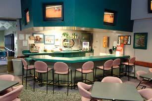 1985 Bar area at the Stockton satellite facility.