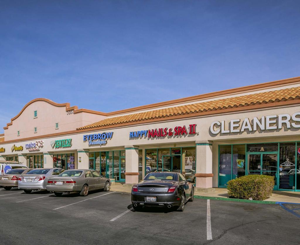 Investment Highlights DOMINANT DRUG AND GROCERY ANCHORED CENTER Shadow anchored by a strong mix of national tenants include Vons, Rite Aid, Burger King, El Pollo Loco, and Chevron Strong and stable
