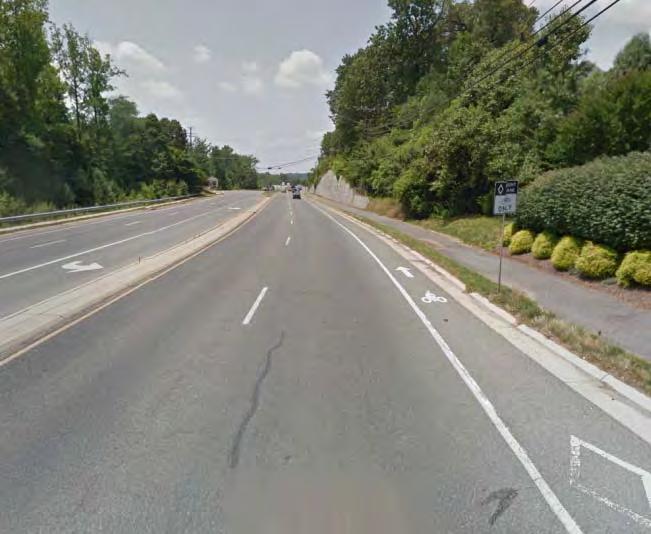 Fort Belvoir Main Route: Mulligan Road Telegraph Road (Average BLOS= B) The study team recommends that the main route follow Mulligan Road (opening in June 2014) to Telegraph Road.