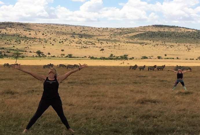 YOGA IN THE WILDS OF AFRICA A 10 DAY YOGA SAFARI WITH LYNDA KENNEDY OCT/NOV 2017 Kosen safaris and Lynda Kennedy create a proven Five Star Yoga in the Wilds of Africa retreat that is unmatched.