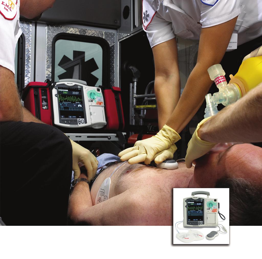 An advance in CPR delivery is an advance in saving lives. Philips HeartStart MRx ALS Monitor with Q-CPRTM by Laerdal. Today, more is known about the importance of quality CPR. Continuous compressions.