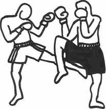 Tajski boks je na Tajskem izjemno popularen in ima podoben status kot v Sloveniji nogomet ali košarka. Na sliki 6 je možno videti značilno brco iz repertoarja tajskega boksa.