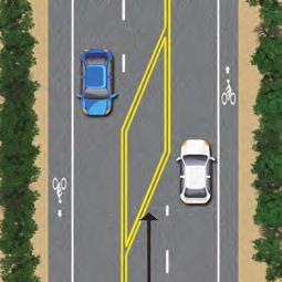 It is illegal to use these lanes to speed up and merge with traffic or for passing cars to access a turn lane at an intersection.