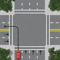 Turning Error Examples The general rule for turning is to turn from the nearest lane in the direction you are