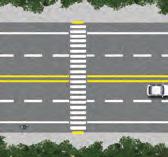 You must stop for pedestrians crossing the road at any marked or unmarked crosswalk. A pedestrian is crossing the road when any part or extension (cane, wheelchair, bicycle, etc.