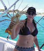 Your crew will find the lobster coral heads and teach you how to dive and hook them in just