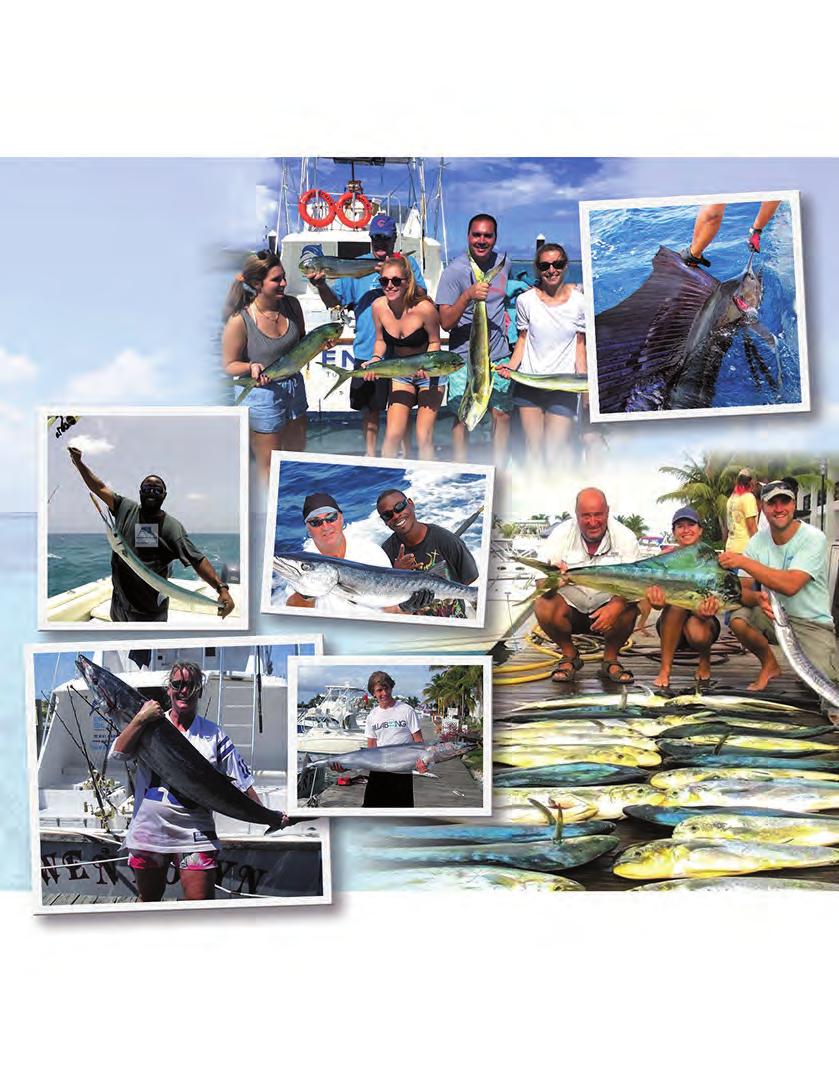 Sports fishing This takes place along the reef using lighter tackle and we