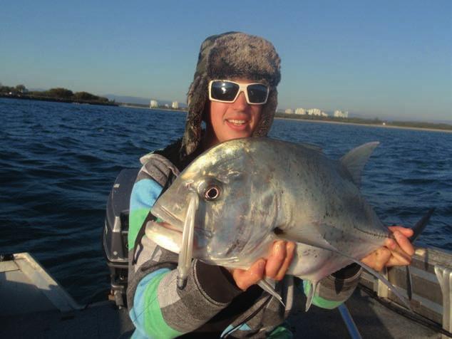 We re lucky enough to have reasonable populations of trevally that inhabit the mouths of many of our local rivers.
