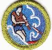 Boardsailing is a non-merit badge programs (successful participants earn a patch to be worn on the swimming trunks or jacket). Scouts must pass a swim check to participate in these programs.