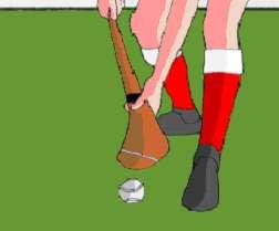 This is the ready position and should be in use at all times when players are not interacting with the sliotar or an opponent. Coaches should constantly highlight this position, be vocal!. 3.1.