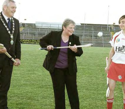 THE INTERVIEW From the heart p now. We might not be paid but we have to execute our roles like professionals. What s the state of County Camogie here at present? My own County is doing well.