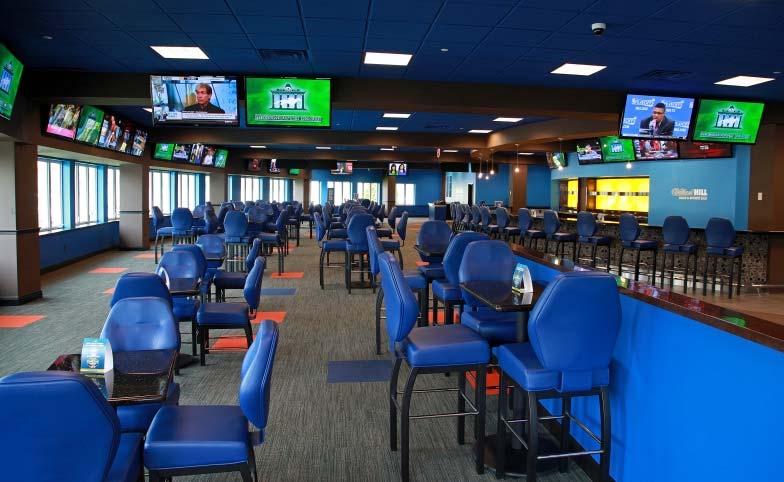 We developed a full sports bar that could be converted into a sports book We were the title sponsor of the $1m William