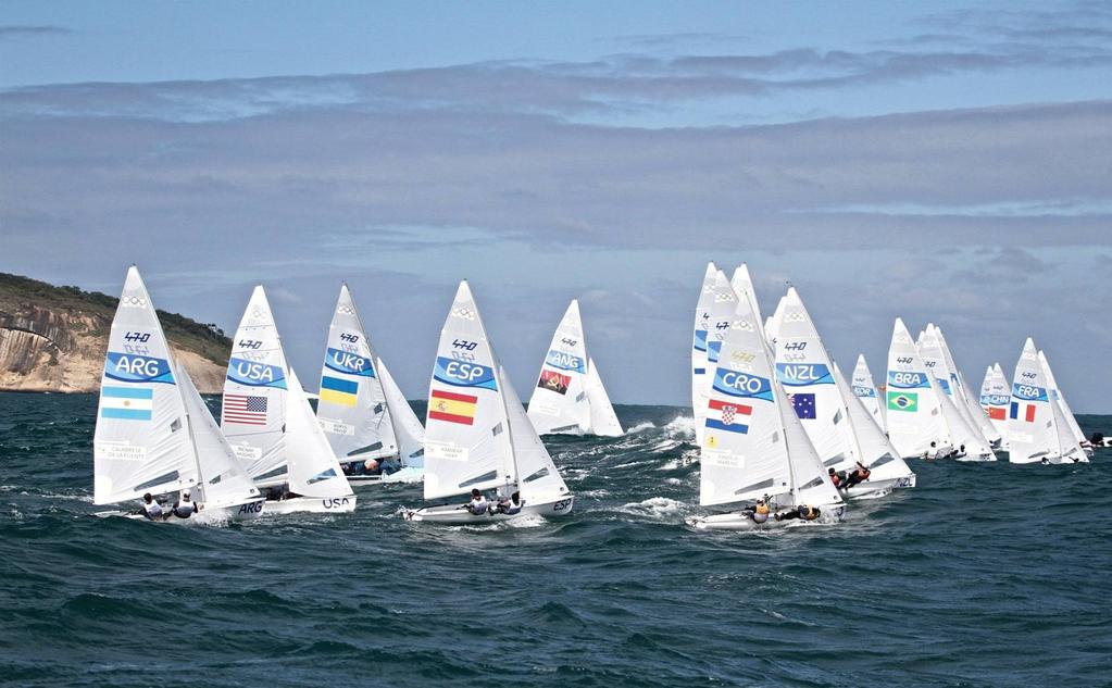 SELECTING AN OPTIMUM TEN-EVENT LINE-UP Representation - selecting a majority of one-person events in the Olympic Sailing programme is not necessarily an optimum solution: one-person sailing is not