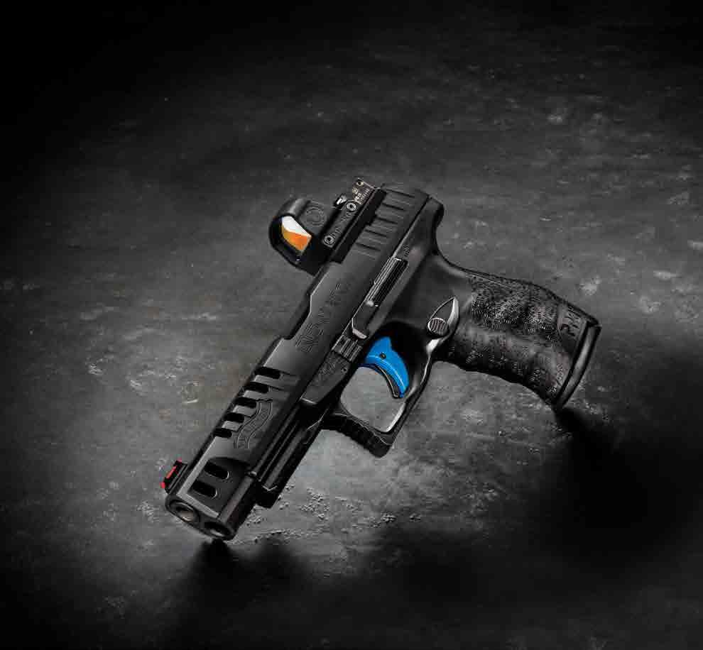 DYNAMICS & PRECISION With its 5-inch slide the PPQ M2 unmistakably shows that it is made for sport shooters, and it has proved itself in many competitions.