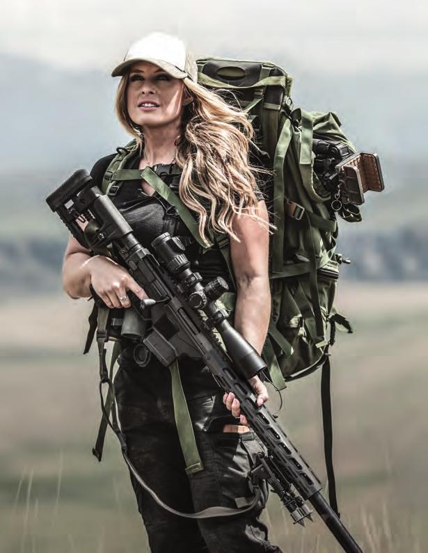 FEATURES RUGER PRECISION RIFLE In-line recoil path manages recoil directly from the rear of the receiver to the buttstock, not through a traditional bedding system, providing maximum accuracy