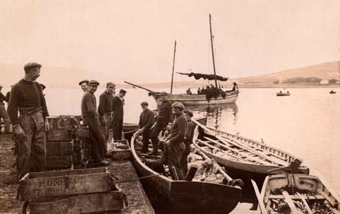 Late 19th century, Valentia Harbor, County Kerry.