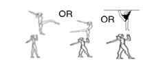 Then base motions to knees. May be 2:2 grip from box 2C (). 5A Top in back bird, front bird, or straddle (1"). Base motions to knee then split. May be 2:2 grip from box 2C (). 5B 1" Top in back bird, front bird, or straddle.