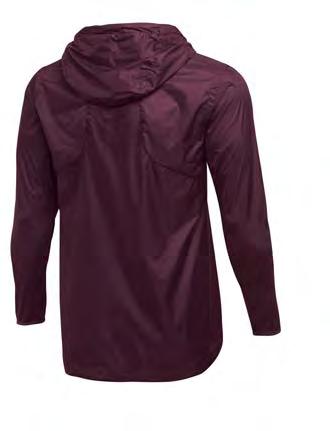 NEW NIKE LIGHTWEIGHT FLY RUSH JACKET 908418 $161.00 SIZES: S, M, L, XL, 2XL, 3XL, 4XL FABRIC: Body: 70% nylon/30% polyester. Lining: 100% polyester. Lower arm: 92% polyester/8% spandex.