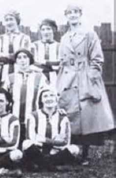 Sport, especially football, was encouraged and many munitions factories developed their own ladies football teams. The most famous of these were Dick, Kerr s Ladies FC in Preston.