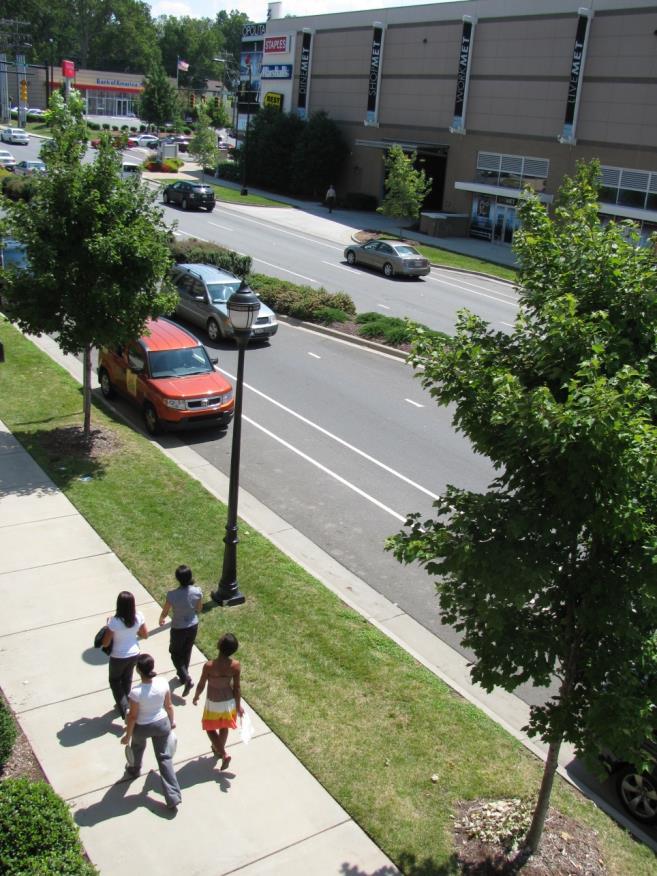 TAP recommends Walkability improvements Build sidewalks Improve
