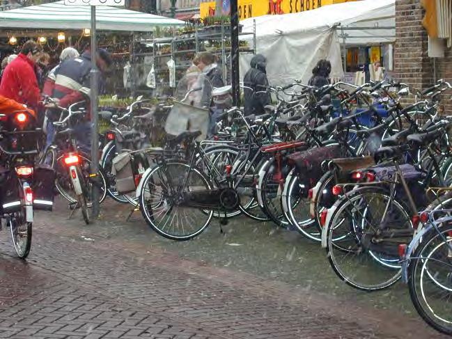 d. Bicycle parkings direct