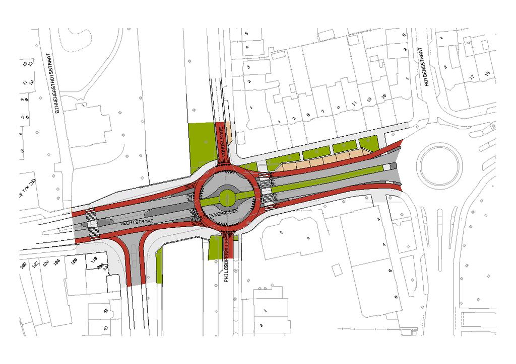 f. A new sustainable initiative: The bicycle roundabout, bicycles can cycle in every