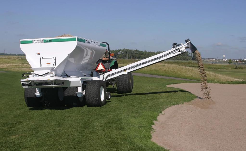 This month, after most of our events are finished, we will be bringing in contractors to DryJect the greens.