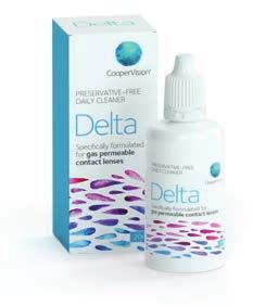 72 Delta preservative-free daily cleaner Size: 1 x 20ml Shipper