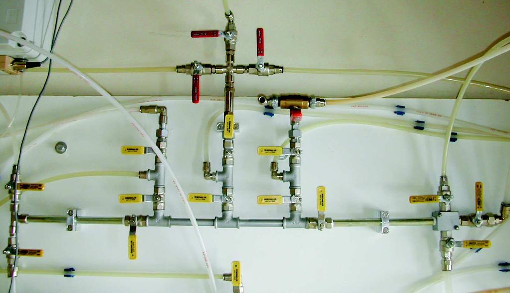 The Handbook of Geo-pressure-vacuum panel Figure 2.9: De-aired water distribution pipeline (WF Mod.No.13