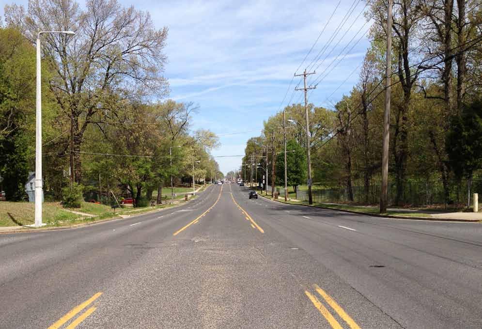 Pedestrian Environment: Corridors Roadway Design: Major Streets Like many US cities, major arterial streets in Memphis are