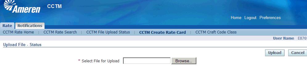 You will see your Rate Card draft in the Rate Cards in Pending Submission Stage section of your Rate Card
