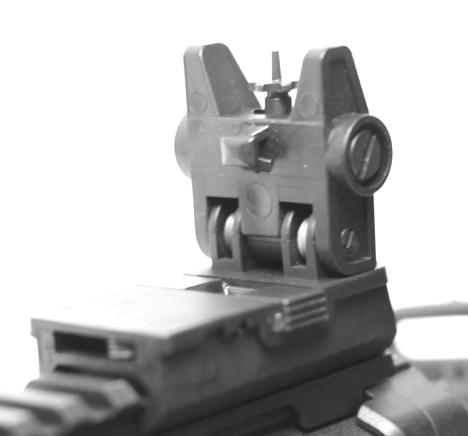 adjusting THE FRONT SIGHT POST The Front Sight can be adjusted for both windage and elevation. The windage is adjusted by the windage screw on the right side of the front sight post.