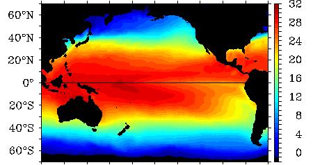 OBJECTIVE 1 Define the trophic structure of the pelagic ecosystems in the different areas of the tropical Pacific ocean WARM POOL COLD