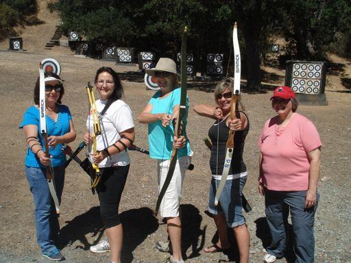 Thank you 4 for being there to show these Vets an archery