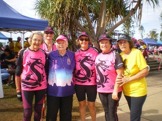 The Sunshine Coast Survivors teamed up with paddlers from Melbourne, Bundaberg and Brisbane. They paddled brilliantly and came 4 th in the Final.