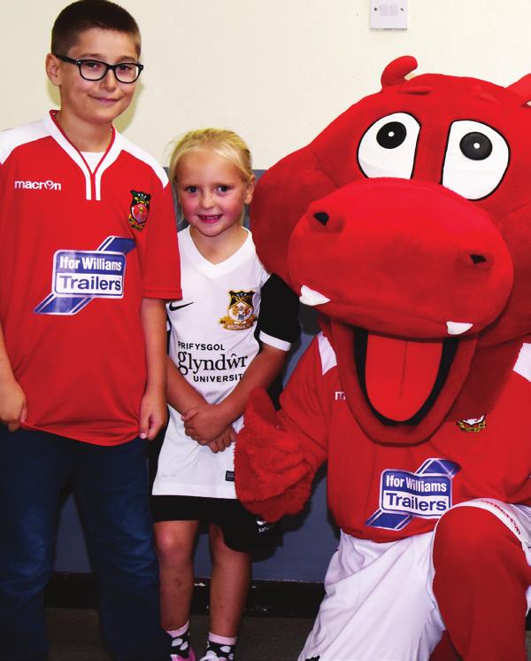 young red! What better way to give a young red a day he or she will never forget than by treating them to a Wrexham AFC matchday mascot package!