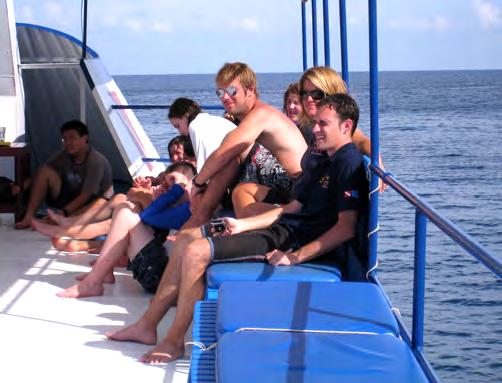 With the efficiency of the operation and convenience of scuba diving we are able to offer up to five dives a day for those who wish.