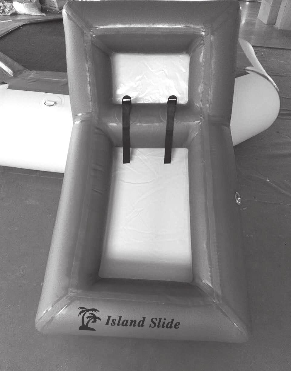 Attachments Available cont. Attaching Island Slide to the 10' & 13' Bounce-N-Splash 1.