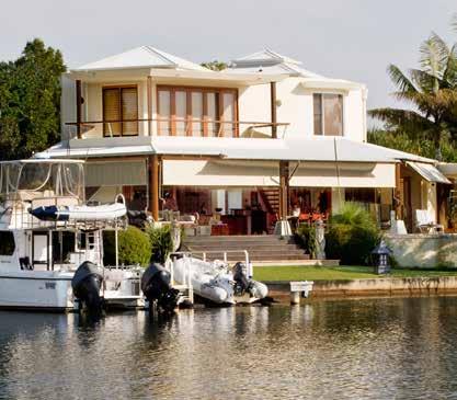 pool, wide water frontage & long water views Private self-contained guest retreat, suitable for extended family Extensive