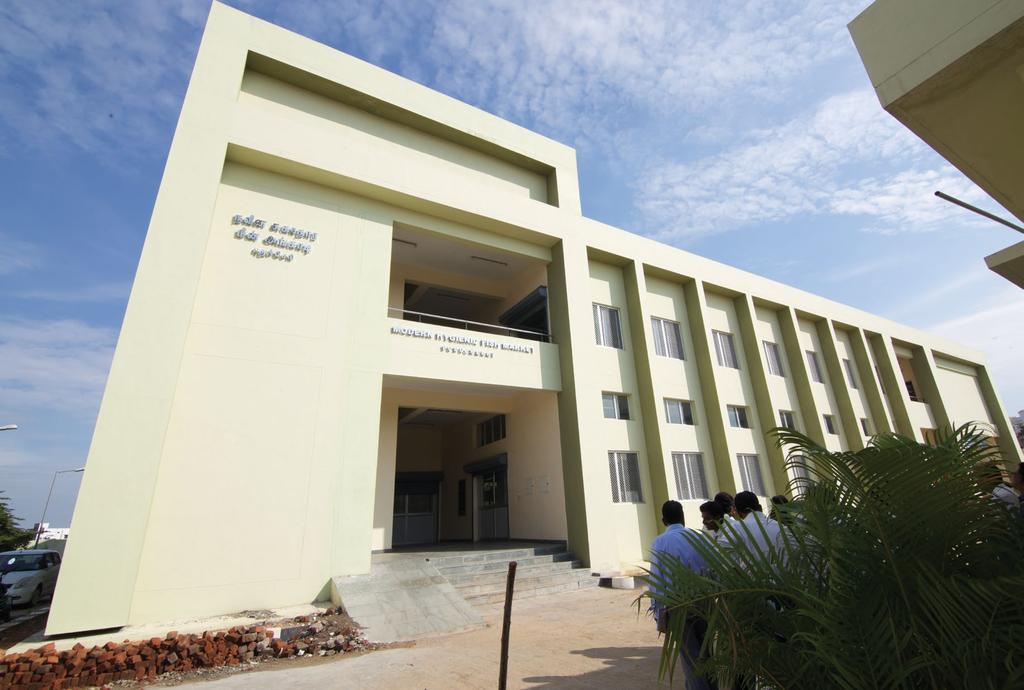Sustainable Fisheries (USD 22.8 Million) Project Activities in Puducherry The building has storage rooms, meeting hall, multipurpose hall and a crèche for the convenience of fishers.