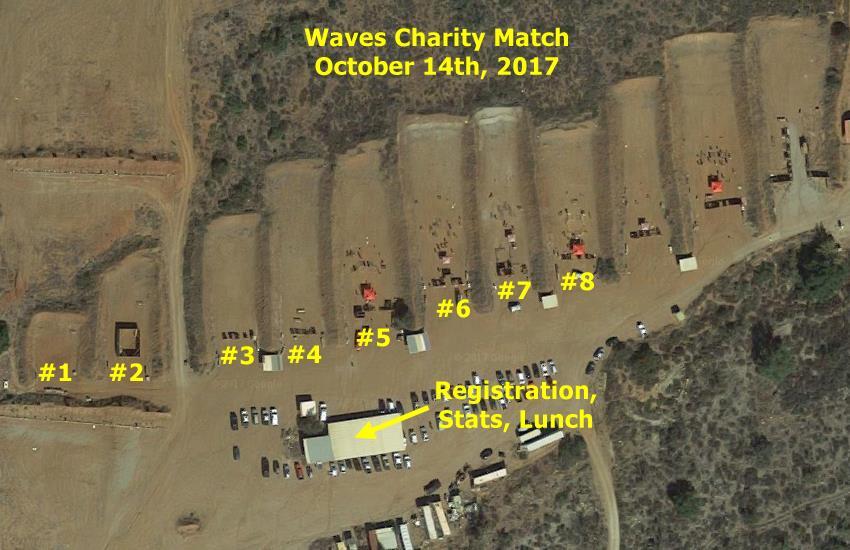 Range Map & Directions The match will be held at the North County Shootist Association range in North County San Diego on the Pala Indian Reservation (close to the Pala Casino).