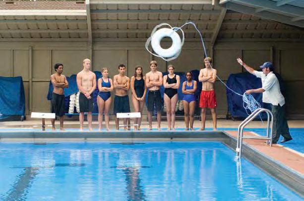 The Professional Lifeguard 9 Guidelines for special pool activities and supervision needed for each (e.g., large groups, day camps, parties and movies). Instructions for administering swim tests.