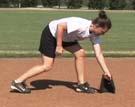 Backhand (Infield) Glove Position is Same as Forehand