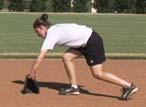 fielder on forehand) Backhand (Infield) Toes & Bellybutton