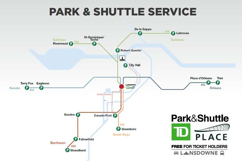 Figure 6 Park & Shuttle Service
