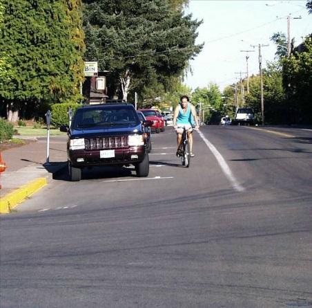 visibility Space for bicyclist to travel at bicyclist s chosen pace Reduce